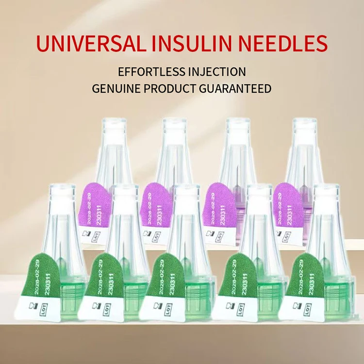 100PCS Universal Insulin Pen Needles 31G 32G 4mm 5mm 6mm 8mm Disposable Sterile EO Diabetic Painless Medical Injection Needle
