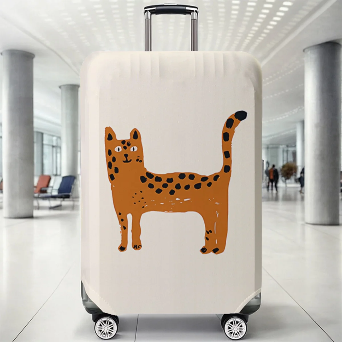 

Защитный чехол для багажа с мультяшным принтом