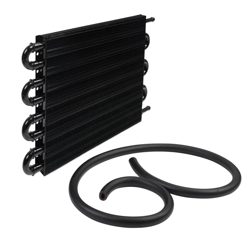 

AEE5-Universal Car Radiator Kit Air Conditioning 8-Row Condenser With Transmission Connector