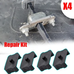 Kit de reparación de plástico para Subaru Forester SJ 2012, 2013, 2014, 2015, 2016, 2018, para puerta lateral izquierda y derecha, 4 piezas