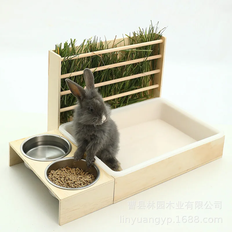 

Suitable for Rabbit Grass Shelf Rabbit Cage Ornamental Cage Feeder Feeding Box Breeding Home Encryption Quail Nest Hamster Nest