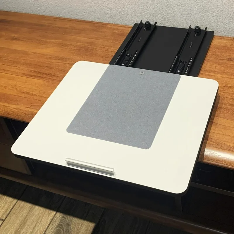 Meja Teleskopik Manual untuk Proyektor UST Laser TV, Slider Teleskopik dengan Panjang Stroke Hingga 80cm Maks, Penyesuaian Naik dan Turun Opsional