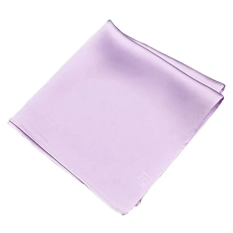 Natural 35cm Pure Silk Mans Pocket Square Handkerchief 100% Mulberry Silk Pocket Towel Hand Hanjin Sudaria