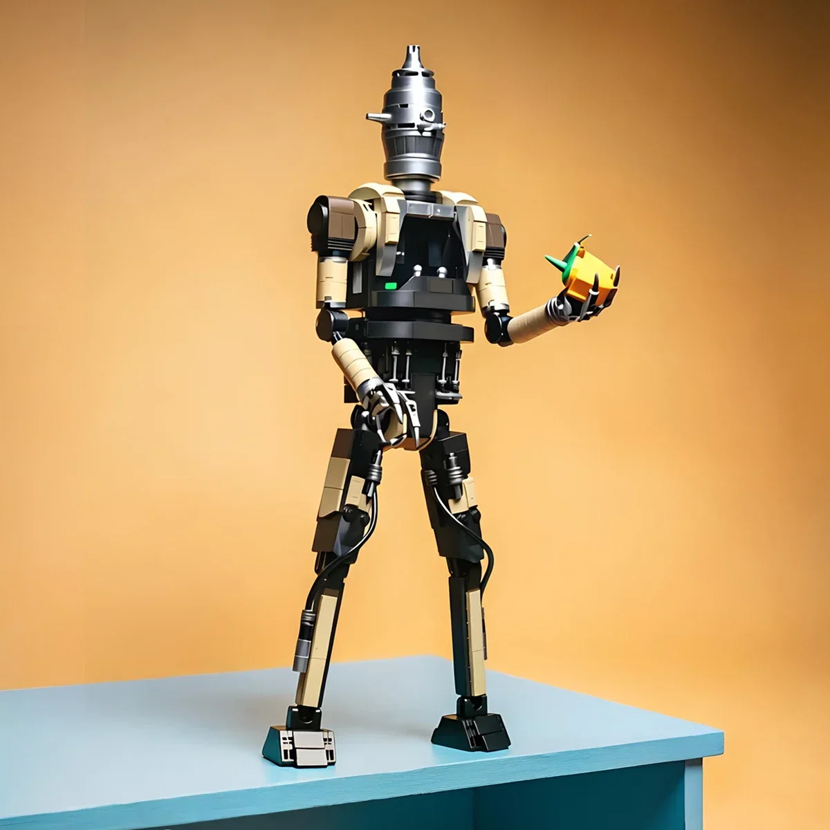 Creative Home Ornament Sets Toy Star-Robot MOC IG11 Display Model Toy Christmas Birthday Party Gifts building block bricks