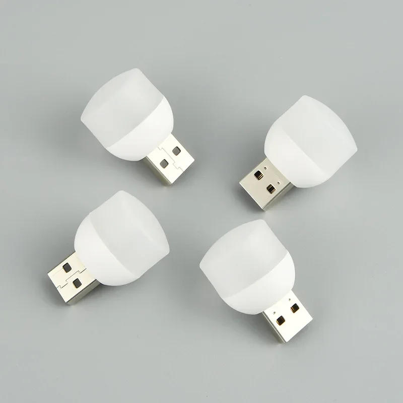USB Plug Lamp Computer Mobile Power Charging LED Eye Protection Reading Light Night Light