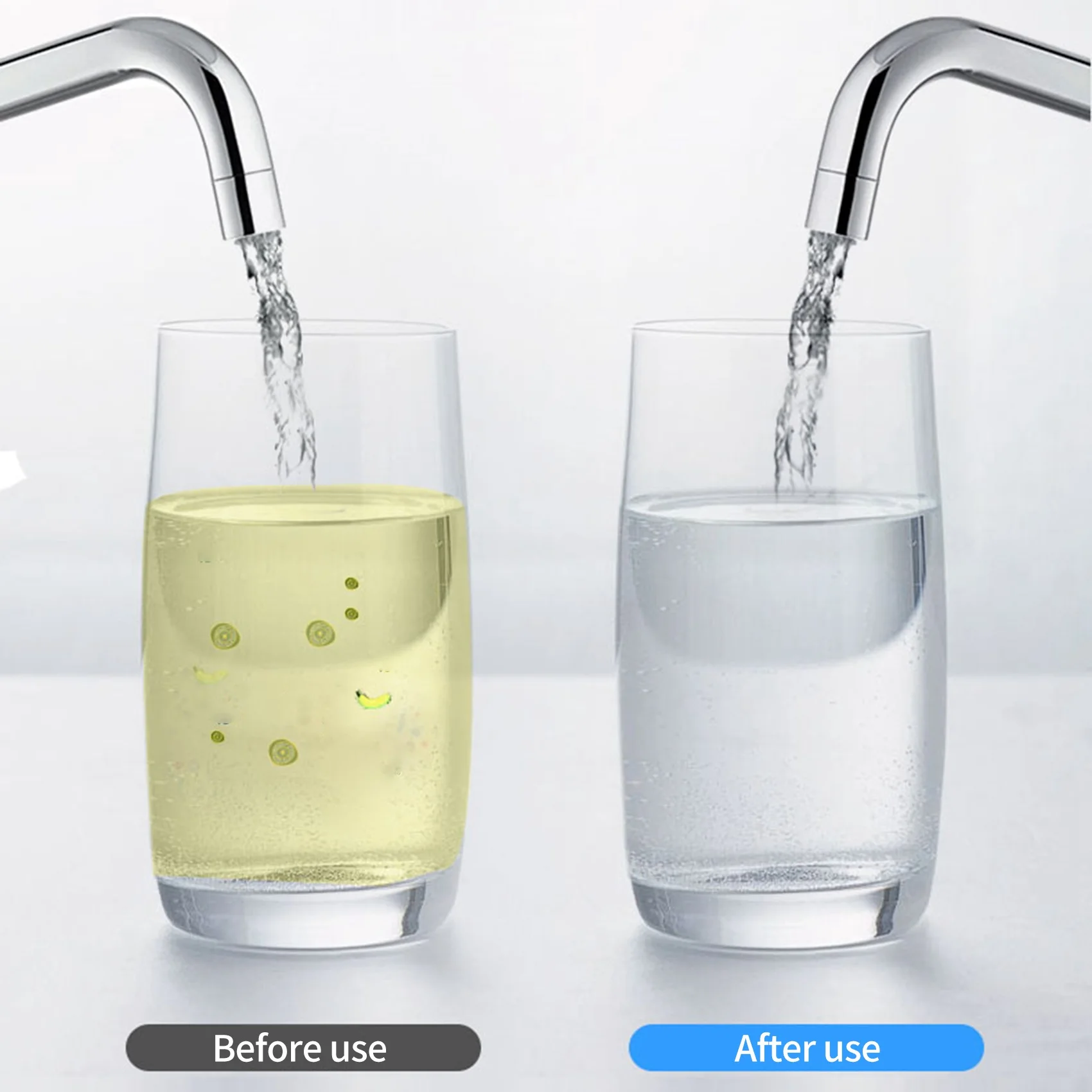 BFYL-4 шт. картриджи для фильтров для воды для кухни Kubichai, очиститель водопроводной воды, фильтр для водопроводной воды с активированным углем