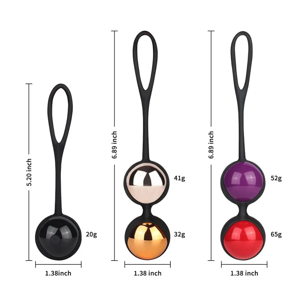 Exercício Vaginal de Controle Remoto Kegel Ball com Vibração, Ovo Vibrador, Conjunto de Bola Geisha, Músculo Chinês para Mulheres