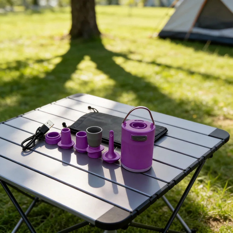 Mass Sending Three In One Wireless Electric Mini Air Pump Inflation And Deflation Camping Light Lightweight And Strong
