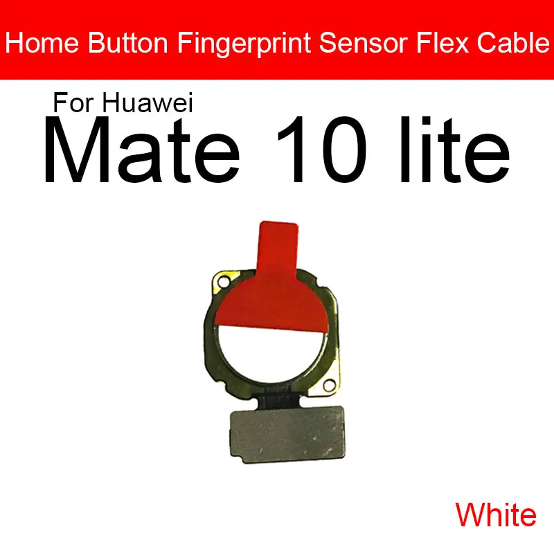 Home Button Fingerprint Sensor For Huawei Mate 10 Lite Menu Return Touch Sensor Flex Ribbon Cable Repair Parts Replacement image 2