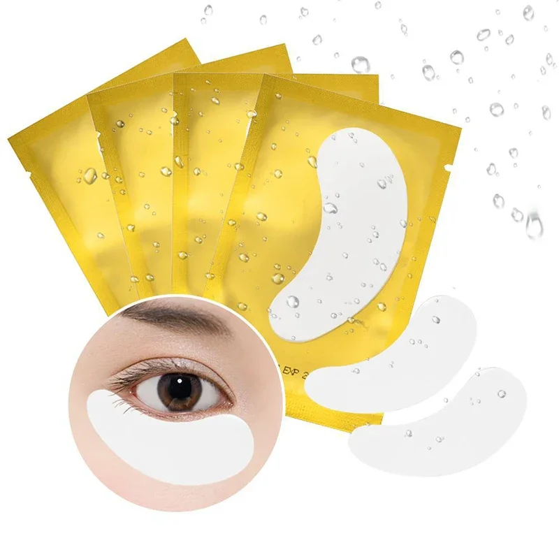 New 1 bag  Eyelash Pad Gel Patch Grafting Eyelashes Under Eye Patches For Eyelash Extension Paper Sticker Wraps Makeup