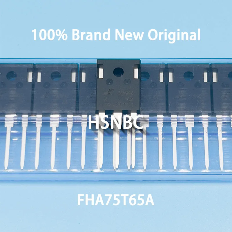 

10Pcs/Lot FHA75T65 75T65 FHA75T65A TO-247 650V 75A IGBT Power Transistor 100% New Original