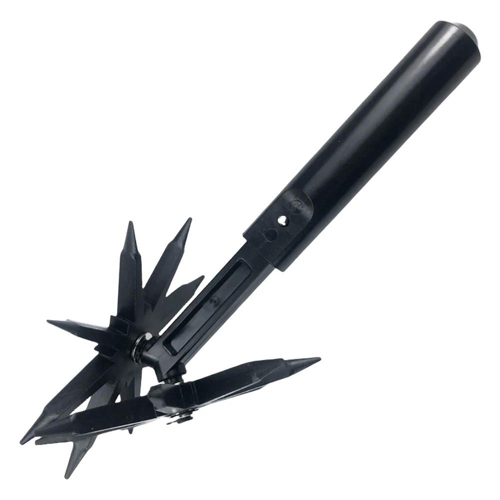 2-in-1 Garden Rotary Cultivator Lawn Loosening Rotary Tiller Lawn Scarifier Rotary Tiller for Reseeding Grass Soil Mixing