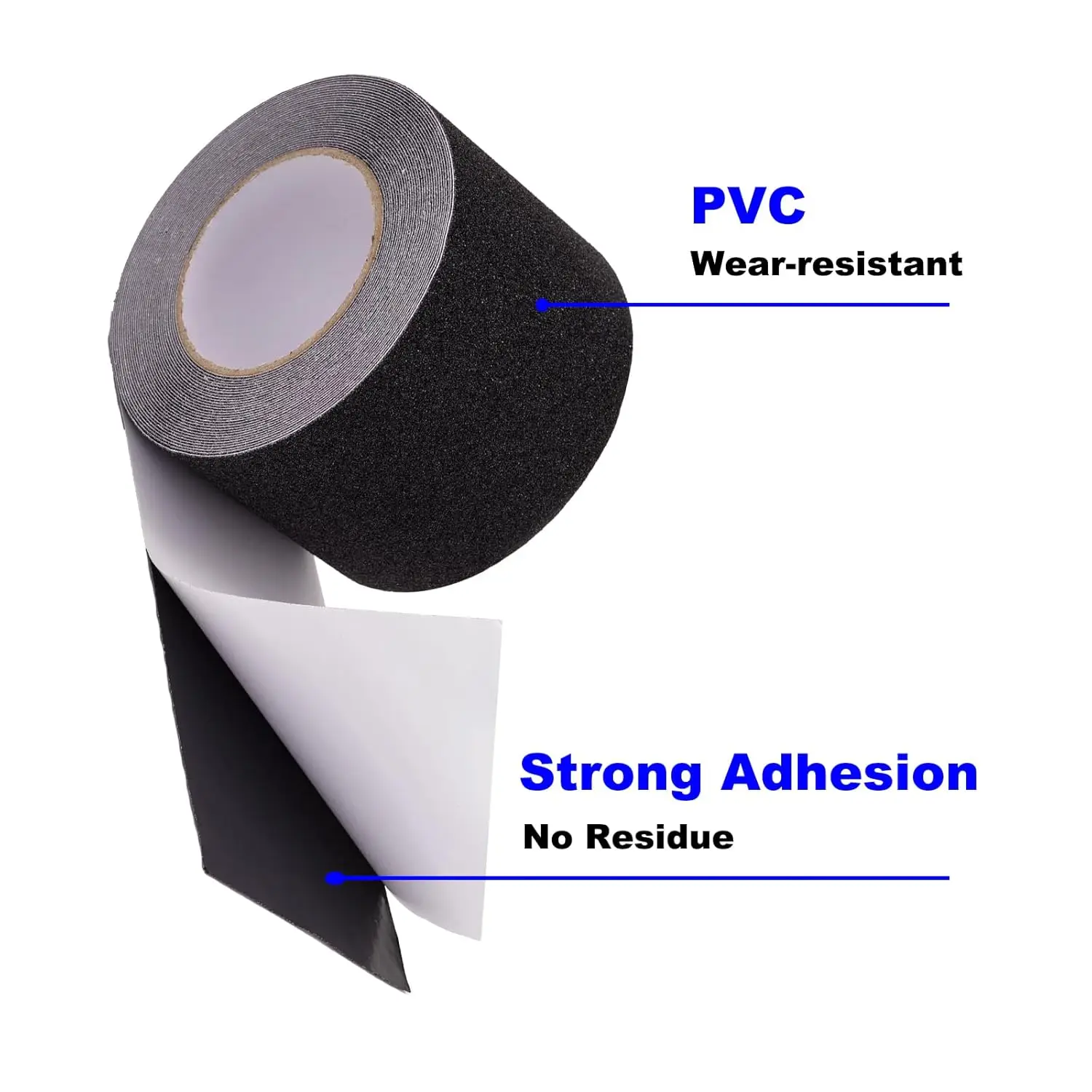 Anti Slip Grip Tape for Stairs, Heavy Duty Safety Non Slip for Step Treads Outdoor Indoor, High Traction Non Skid Strips