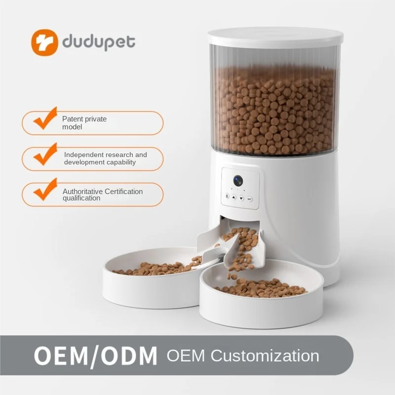 

Honey Pet Feeder Intelligent Button Timed Quantitative Automatic Feeding Machine, Cat And Dog Food Feeding Machine 2025 New