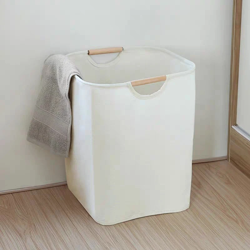 Large Capacity Laundry Storage Dirty Clothes Storage Basket with Handle Hamper Collapsible Laundry Basket Bathroom Accessories