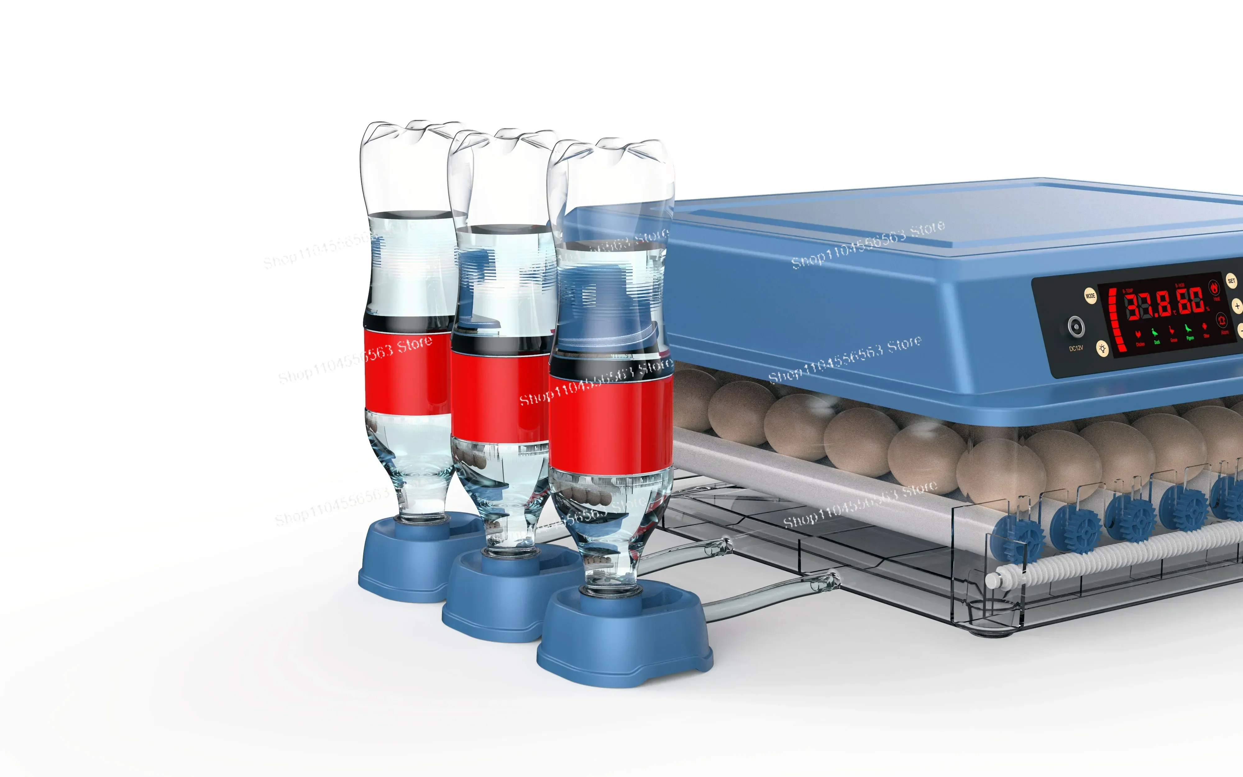 120-Eier-Inkubator, vollautomatische Brutmaschine für Hühnereier