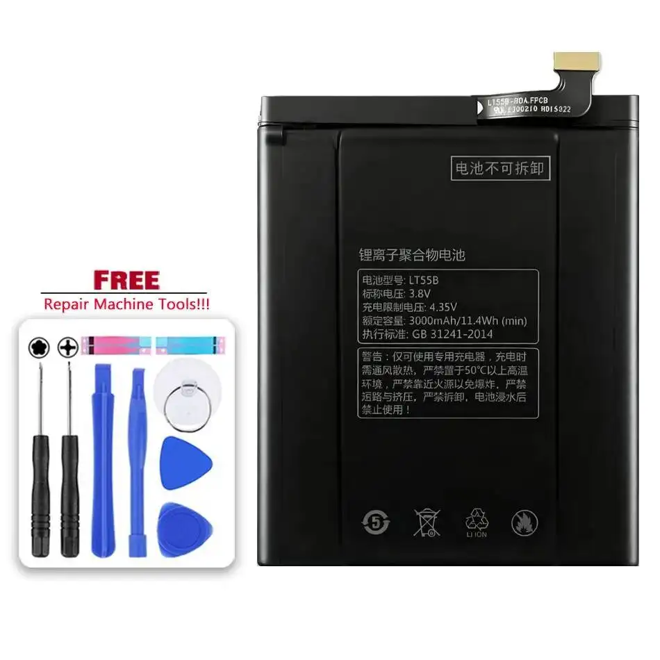 

Mobile Phone Battery Long-Lasting LT633 LTF26A LT55A 3000-4070Mah For Leeco Letv LE 2S S3 1 2 1S One S X660 Pro Max