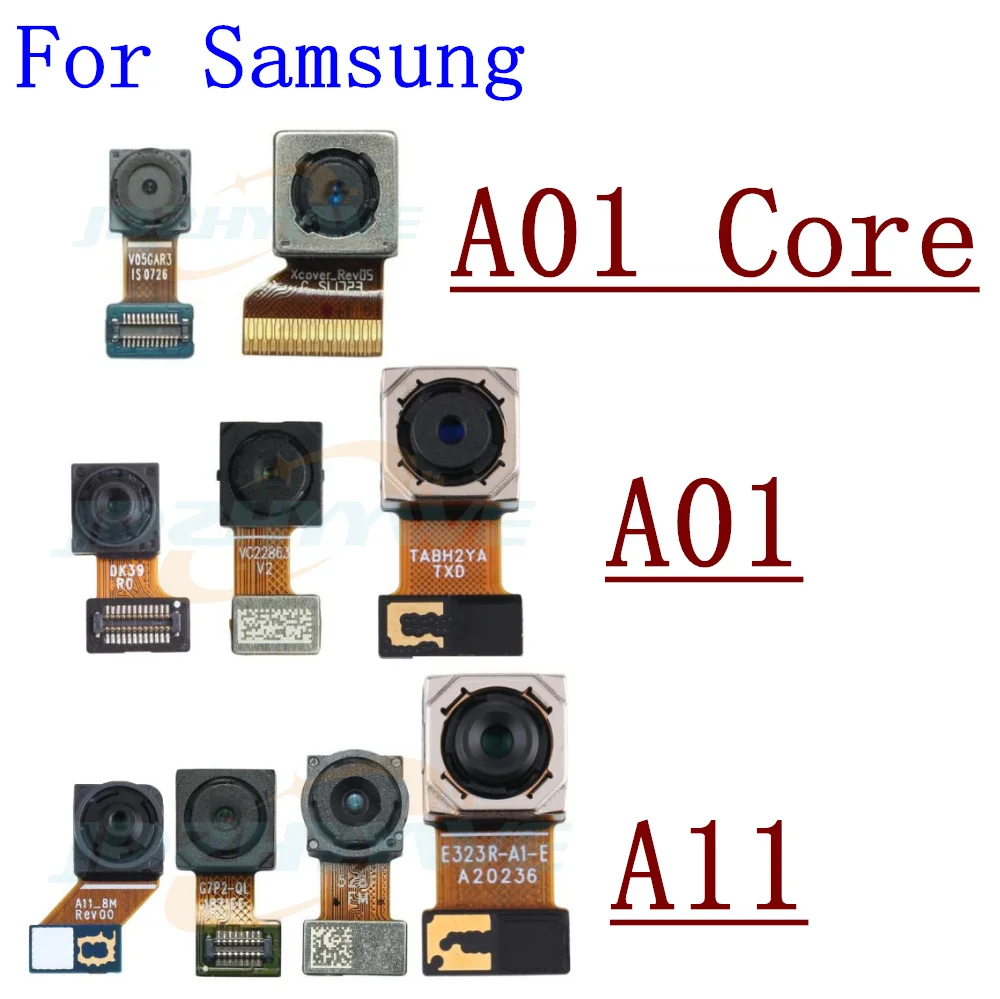 Rear Camera For Samsung Galaxy A01 Core A11 Selfie Back Facing Backside Front Small Camera Module Flex Spare Parts