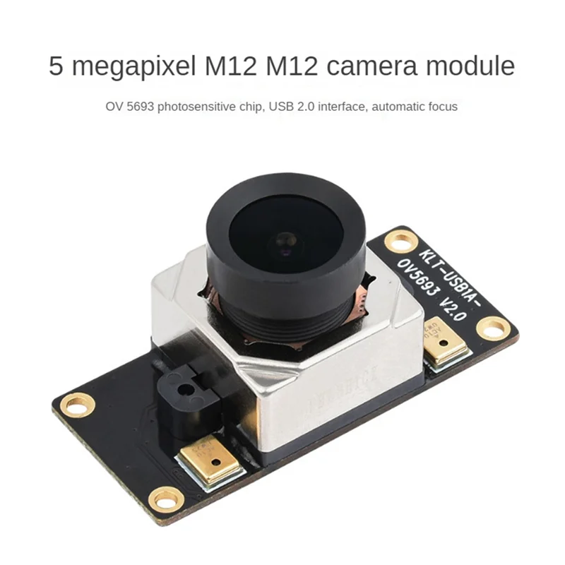 Hot sale  Ov5693 USB Camera Module 5.0 Megapixel Fixed Focus Camera M12 Camera Module