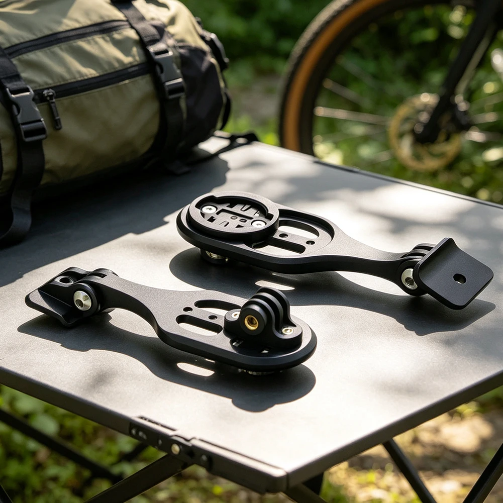 Soporte para Ciclocomputador para Manillar Y1RS para Bicicletas de Carretera Colnago, Soporte para GPS Garmin, Aleación de Aluminio 6061, Negro, 7cm, Accesorio de Ciclismo