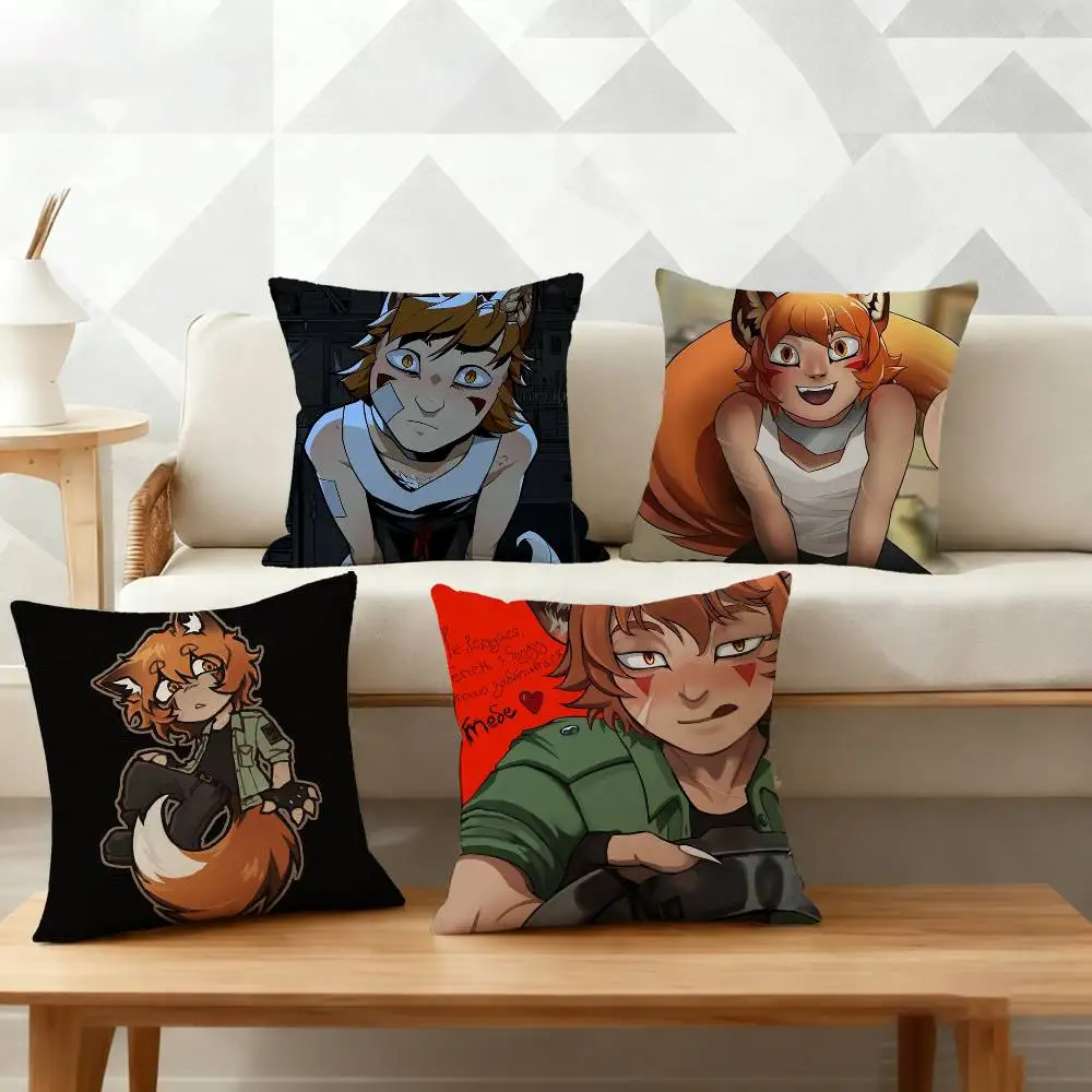 

R-Ren Hana Y-YKMET Strade Pillow Case for Sofa Living Room Home office Decor Protective Cover