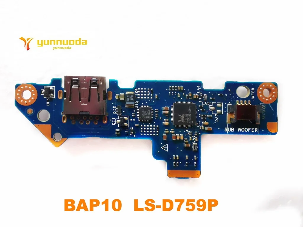 LS-D759P  for Dell Alienware 17 R4 USB IO Board BAP10 CN-0G3PWR 0G3PWR G3PWR