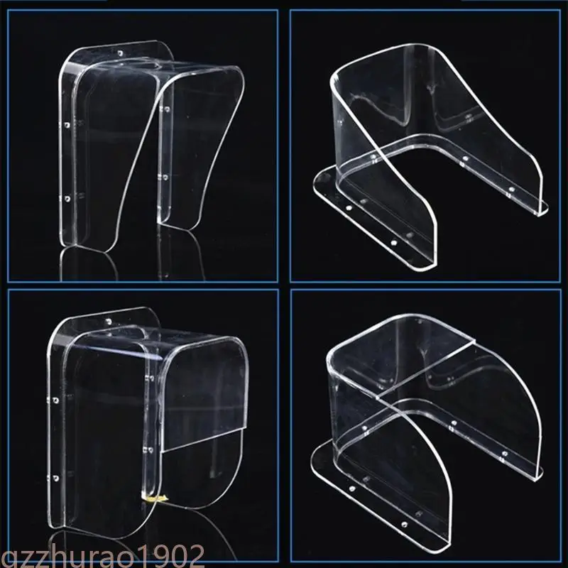 

97QB Practical Doorbell for Case Box Cover Clear for Door Rfid Access Control Device Machine System Rreader Doorbell Exit But