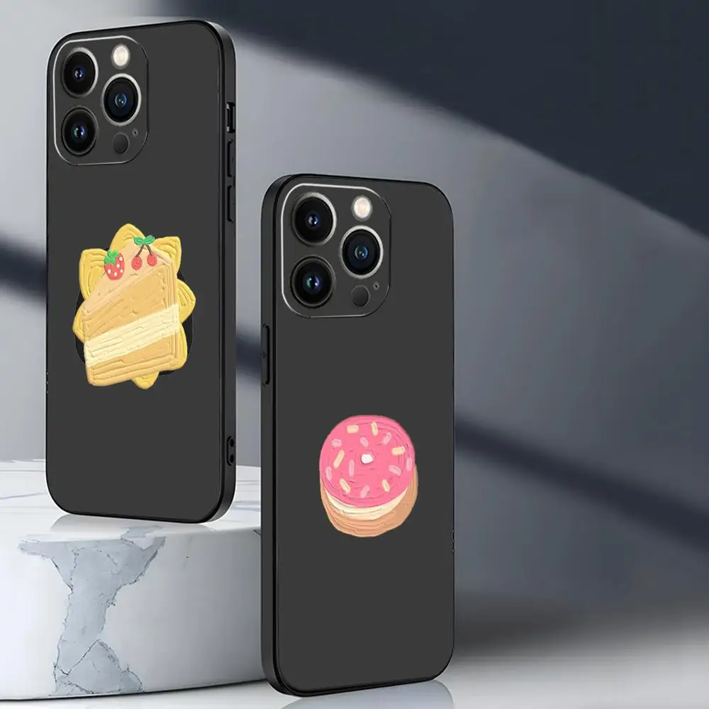 

Чехол для телефона с арбузом, фруктовым тортом, молоком и чаем для Iphone 15 16 11 Pro Max 12 Mini 16 13 14 Xr Xs 6 6s 8 7 Plus, силиконовый мягкий чехол