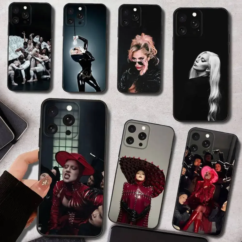 

LADY GAGA Abracadabra MAYHEM Phone Case For iPhone 16e,16,15,14,13,12,11,Pro,X,XS,Max,XR,Plus,Mini Soft Black Cover