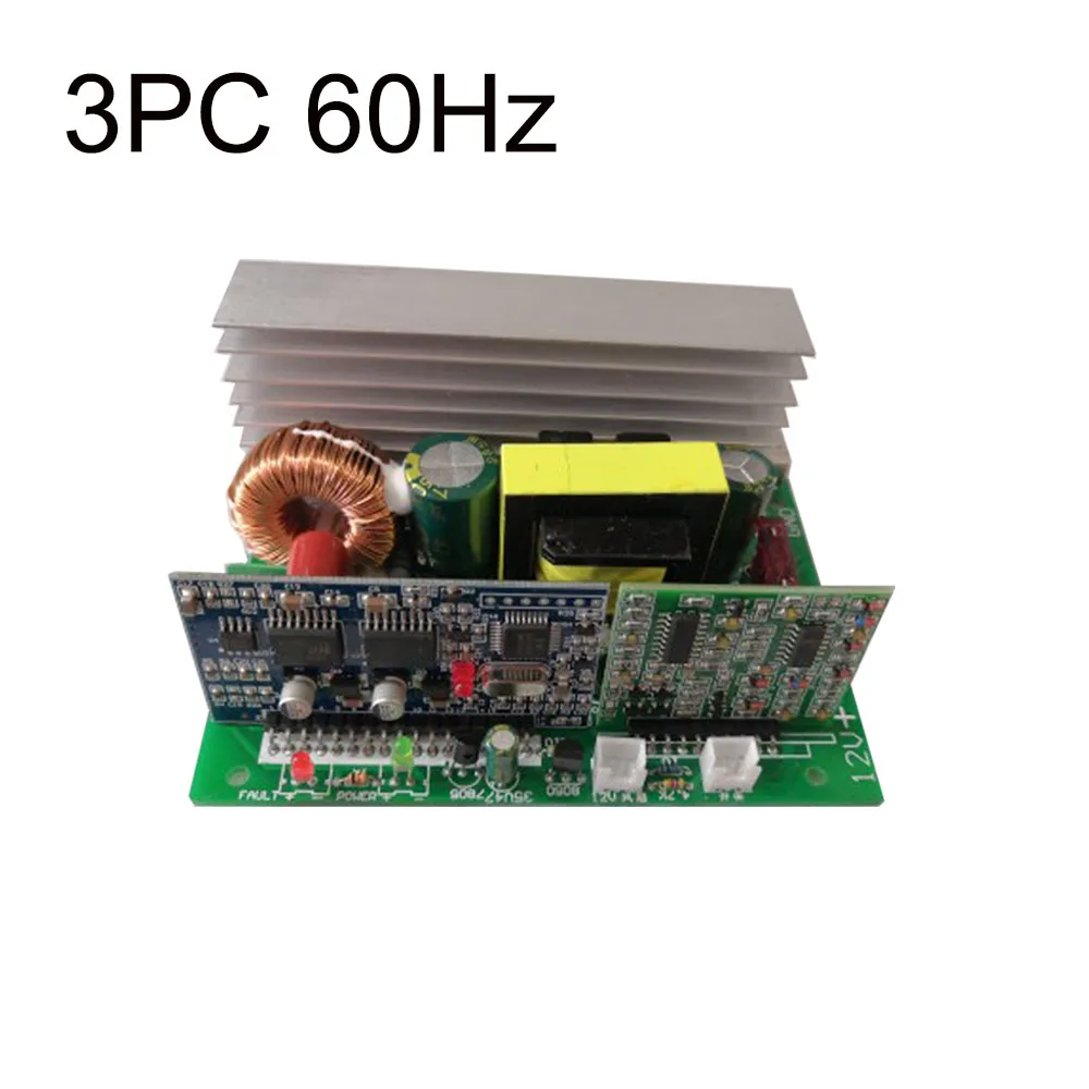 3pcs 60HZ 50Hz 500W 12V to 220V Pure Sine Wave Inverter Power Circuit Driver Board 12V to 220V Step-Up Boost Converter Invertor