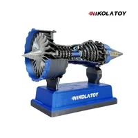 NIKOLATOY TR900 Super Turbofan Engine 12cm Mini Model Kits Motor Function Electric Buffer 3D Printing Boutique Collection Toys