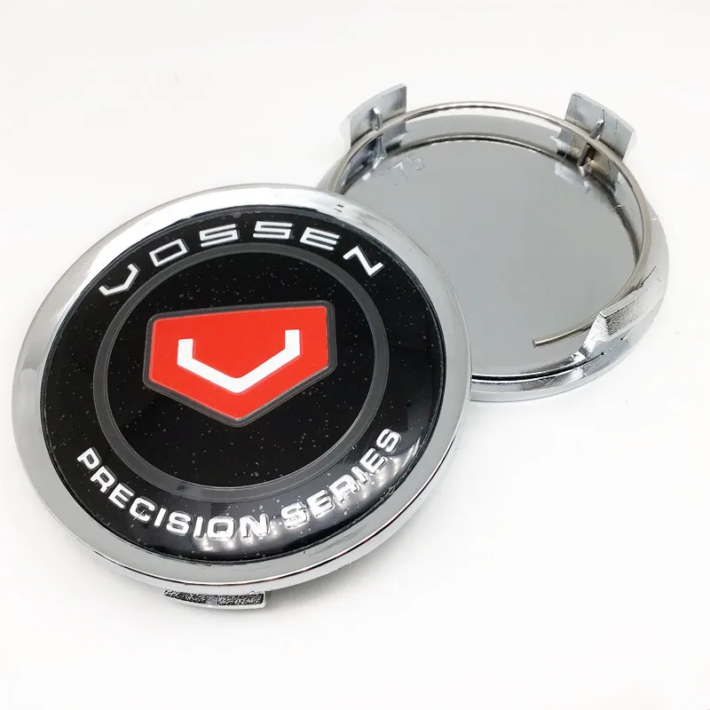 VOSSEN 휠 센터 허브 캡 자동차 스타일링 엠블럼 배지 로고 림 커버 65mm 스티커, 74mm 70mm, 4 개입