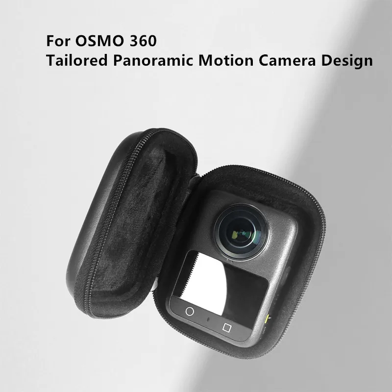 Para dji osmo 360 câmera panorâmica saco de armazenamento portátil caso proteção contra queda mini saco viagem acessórios da câmera