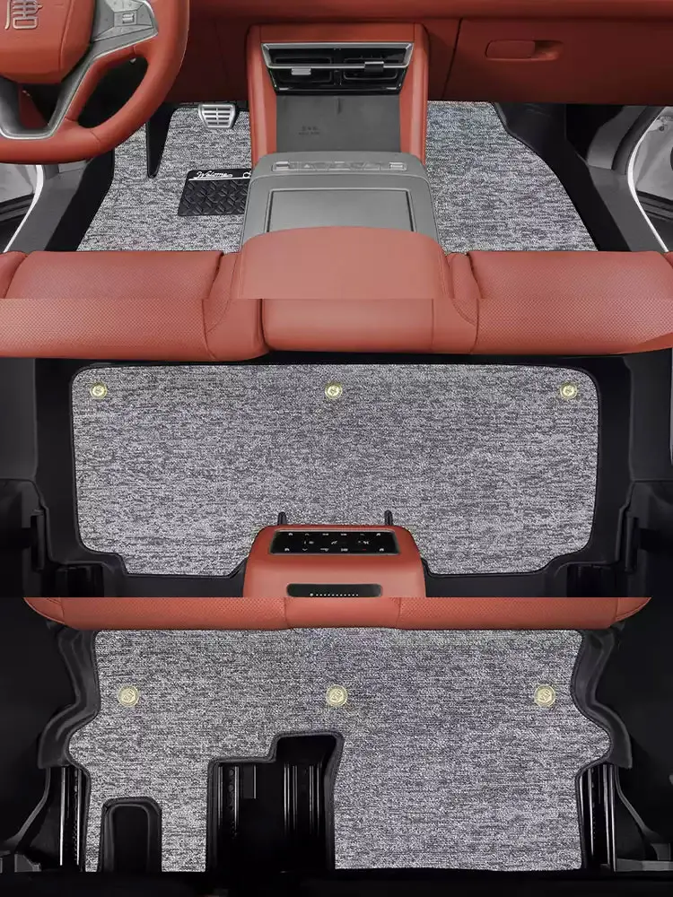 Left-Hand Drive Car Custom Fit Floor Mat For BYD TANG L 2025-2026 Waterproof Wear-Resistant Odorless Full Coverage Floor Liner