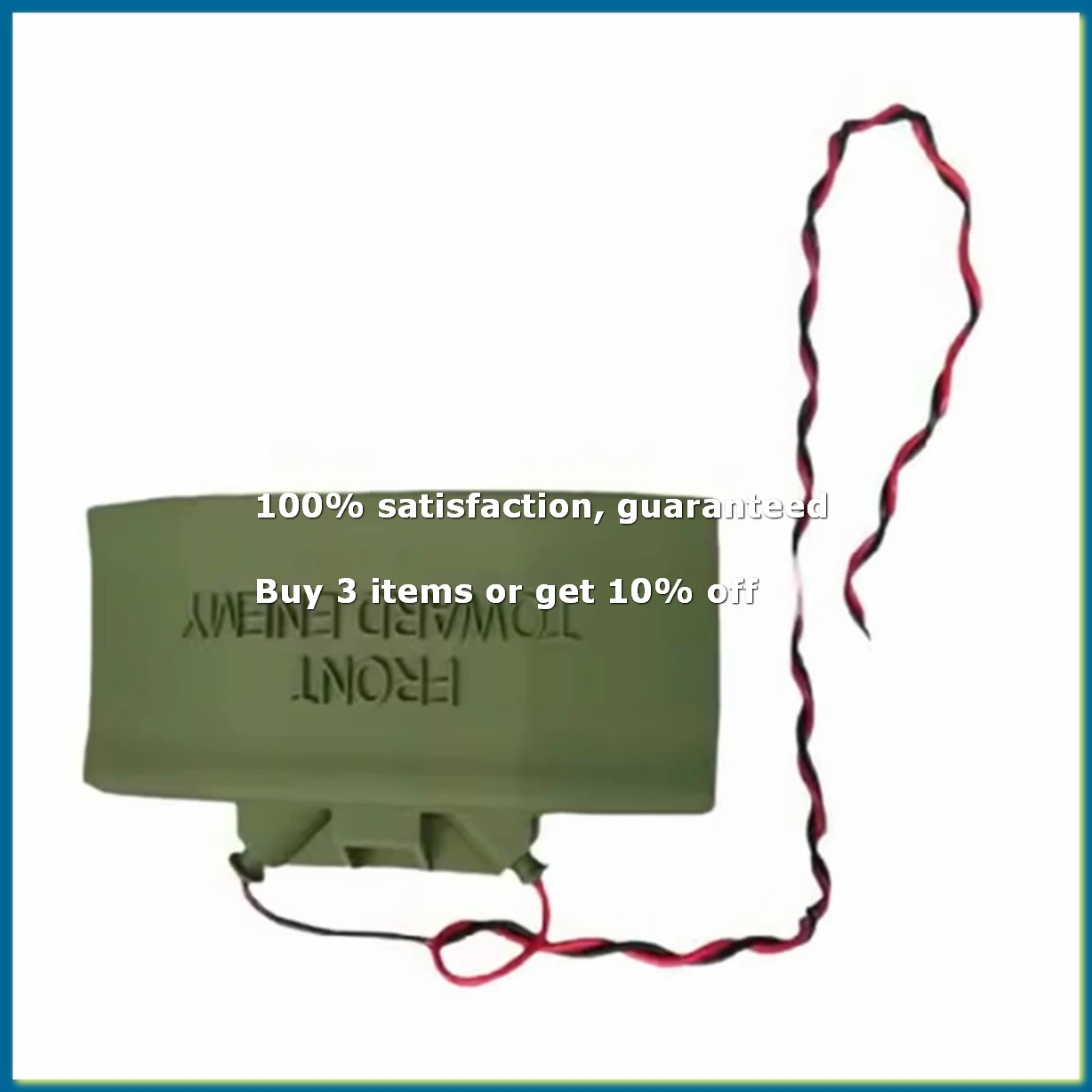 Ring Cam Claymore Mine Doorbell Fake Mine Props Replica Avoid Interruptions Doorbell Pranks Home Prankster Doorbell-DTB1