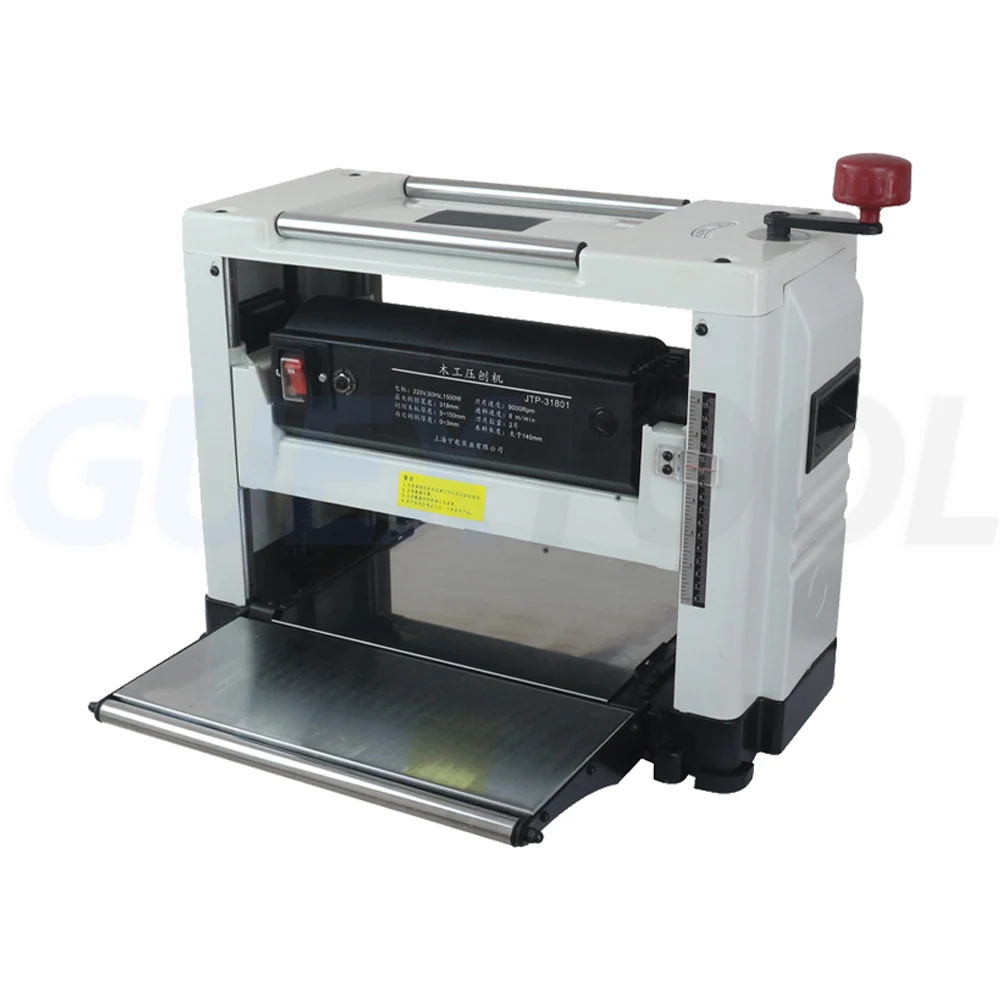 

Woodworking Desktop Single-sided Woodworking Electric Planer Automatic Feeding Table