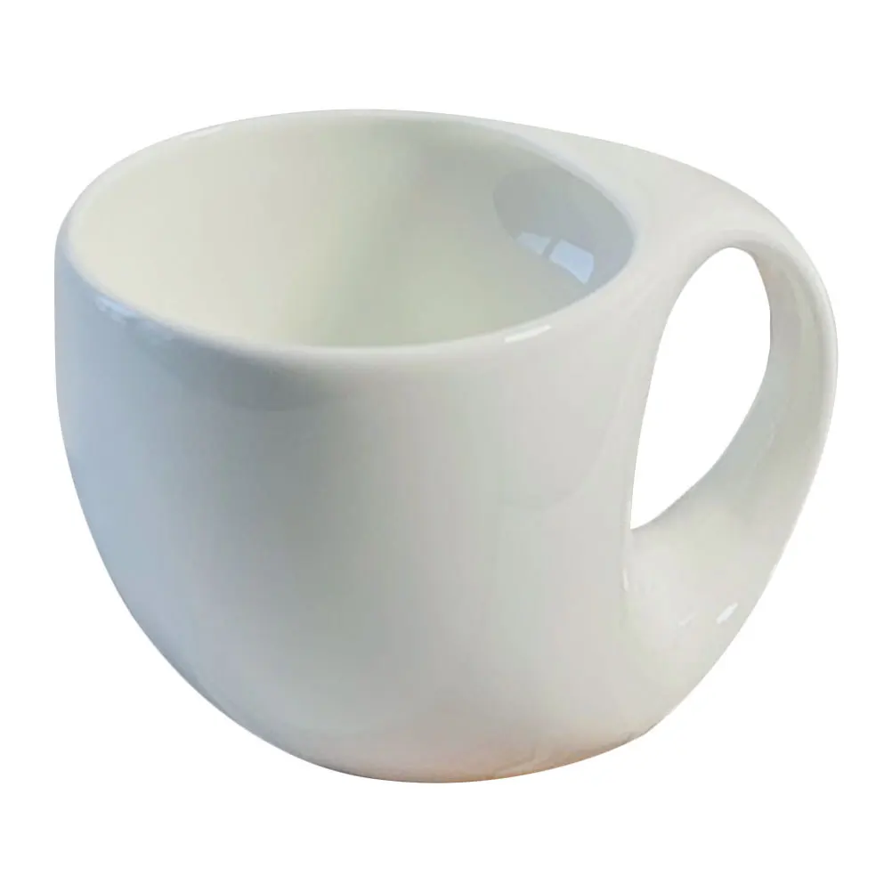 

Simple Classic Ceramic Coffee Latte Cup Office Tea Cup Anti-Skid Decorative Water Mug Mug Water Cups