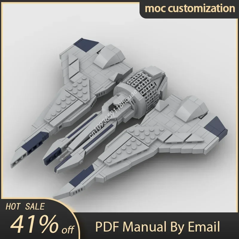 414pcs Moc 스타 배틀 마이크로 Kom'rk 클래스 전투기/운송 모델 빌딩 블록 벽돌 Diy 크리 에이 티브 조립 장난감 아이 선물