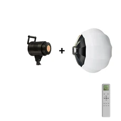 Luz LED para fotografía y vídeo de 100W, lámpara solar equilibrada con luz diurna para iluminación Softbox, retrato, Flash, accesorios de estudio, Youtube en vivo