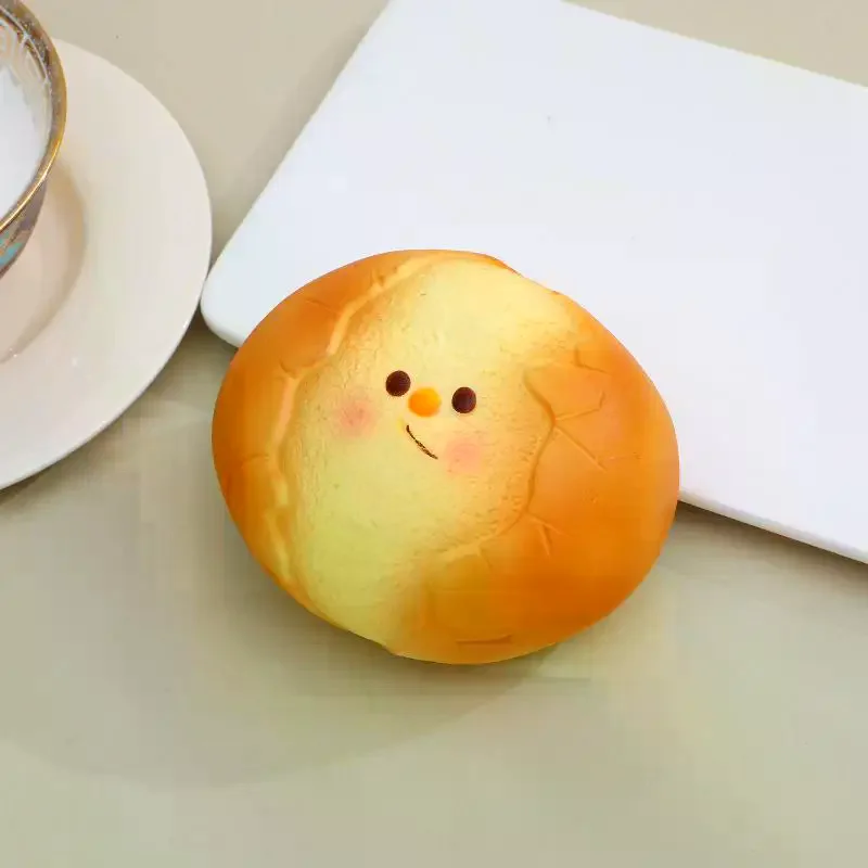 1Pcs Cat And Dog Animal Bread Slow Rising Big Thick Bread Slow Rebound Squeeze Toy Anti Stress Release Hand Relax Toy