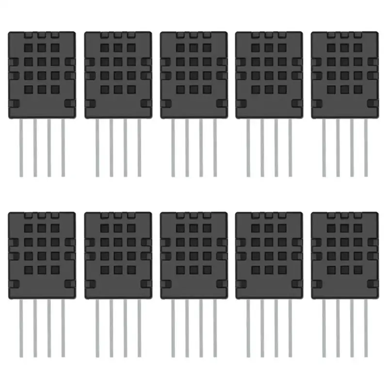 

ABKI-10PCS DHT20 Humidity Temperature Sensor IIC Digital Signal Output DHT11 Replacement For Arduino Projects
