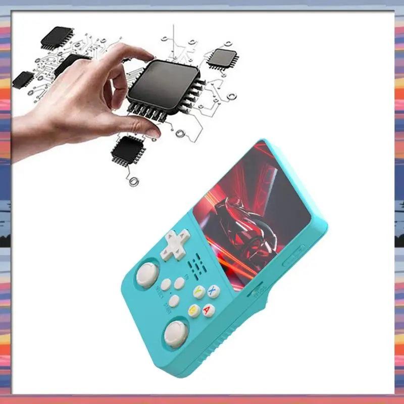 AC18 (garanti) K36S R36S Console de jeu rétro 3.5 pouces écran IPS 64GB stockage Linux WIFI lecteur de jeu de poche Portable pour les enfants G