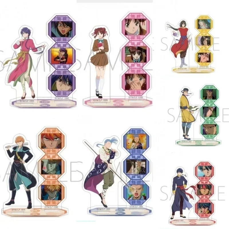 Figuras de Anime Fushigi Yuugi, soporte, modelo, placa acrílica, decoración de escritorio, decoración de escritorio, regalo de amigos de pie, juguetes para fanáticos