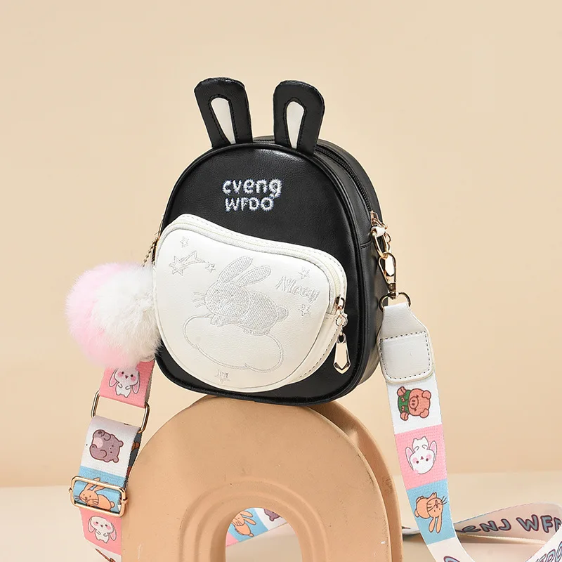 Bunny Messenger Bag para crianças, Bolsa de ombro para menina, Bolsas Crossbody para mãe e filhos, Bolsas para mulheres