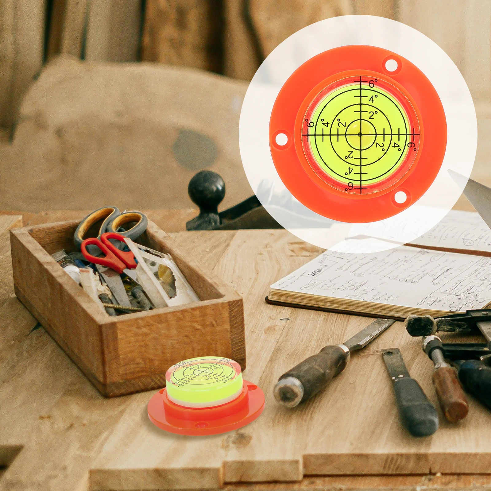 High Precision Mini Bubble Tool Compact Sturdy Spirit For Measuring Horizontal Gauge With Base Pocket Size Small Lightweight