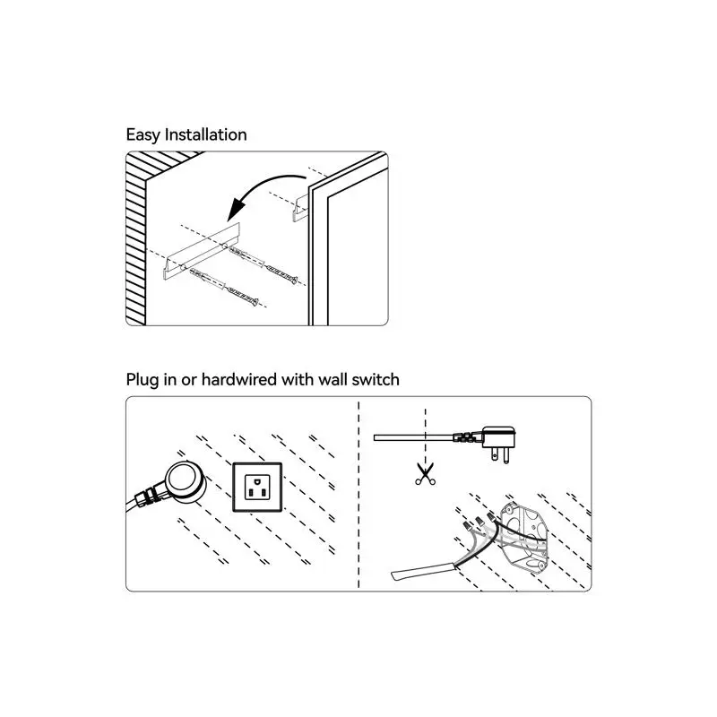 مرآة حمام LED مقاس 28 × 36 بوصة، مضاءة أمامية وخلفية، 3 ألوان قابلة للتعديل، ذاكرة سطوع، مرآة زينة مضادة للضباب #3