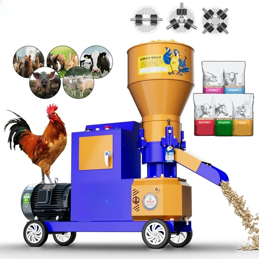 Pig Cattle Sheep Chicken Feed Pelletizer Feed Pelletizer