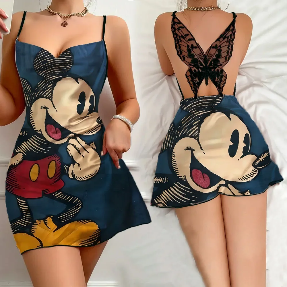 Night Wear Woman Sexy Night Dresses D/party Fantasy Nightgown Sleepwear for Women and Sexy Nightwear Women Nightgowns Disney