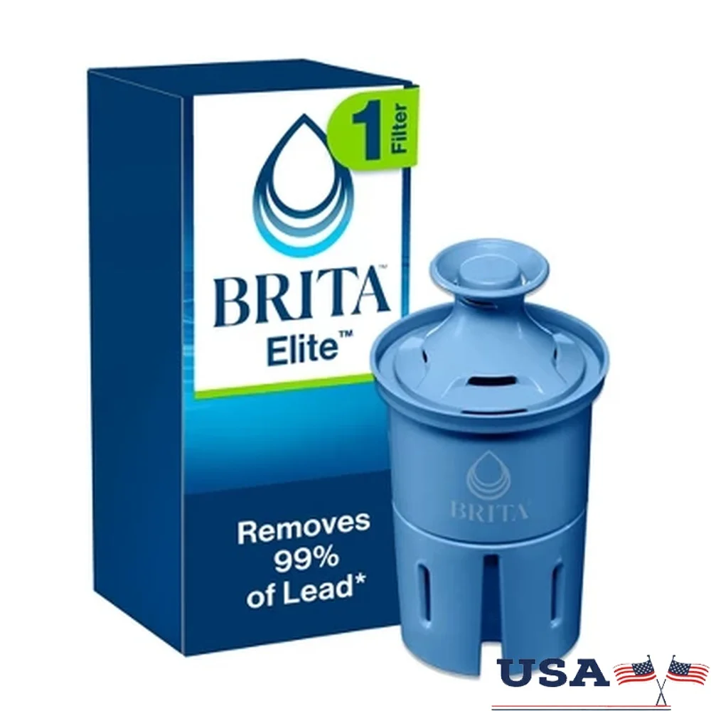 استبدال إبريق فلتر المياه النخبة الكربون المنشط يقلل من رائحة الكلور مرشحات الرصاص البنزين الزئبق الأسبستوس خالية من مادة BPA