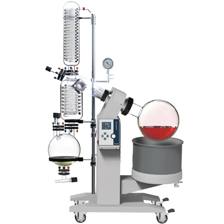 Laboratory small capacity essential oil extraction rotary evaporator